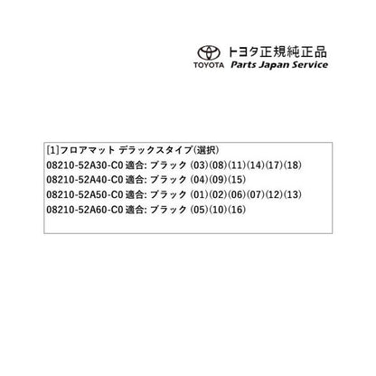 10系ヤリス フロアマット(デラックス) トヨタ MXPH10 MXPH15 MXPA10 MXPA15 KSP210 10yaris TOYOTA