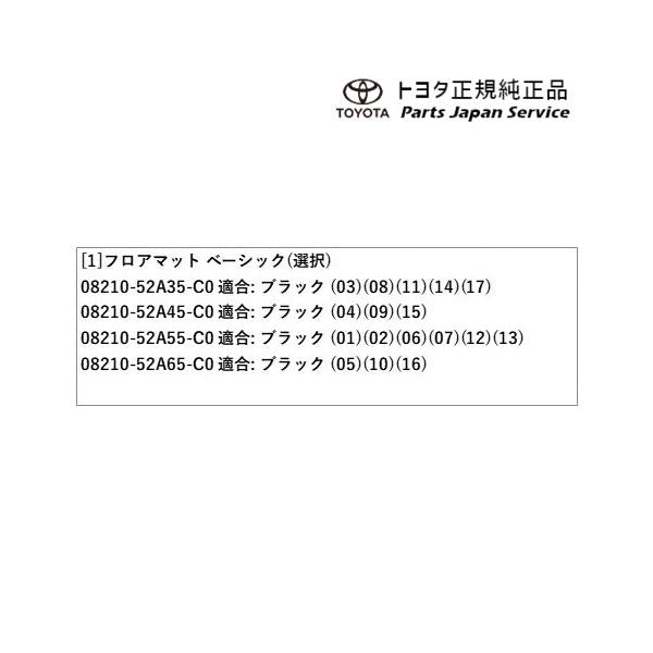 10系ヤリス フロアマット(ベーシック) トヨタ MXPH10 MXPH15 MXPA10 MXPA15 KSP210 10yaris TOYOTA