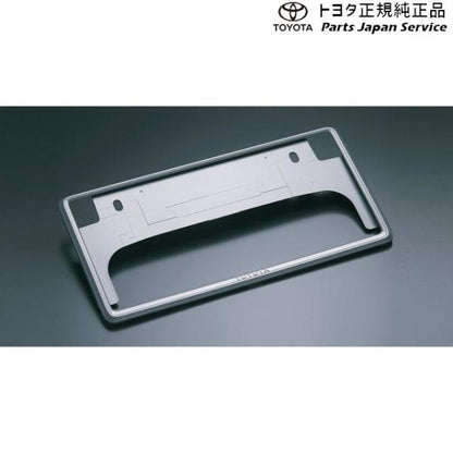 【小型便】10系ヤリス ナンバーフレーム(ベーシック)(フロント) トヨタ MXPA10 MXPA15 MXPH14 MXPH17 KSP210 10YARIS TOYOTA