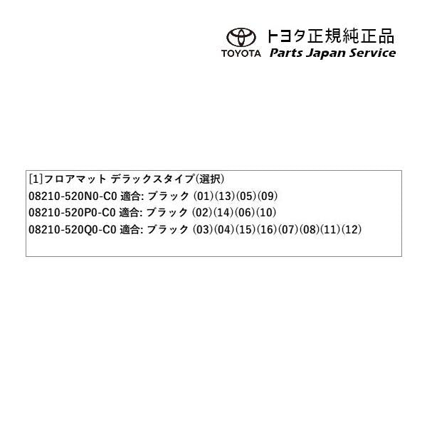 10系ヤリスクロス フロアマット(デラックスタイプ) トヨタ MXPB10 MXPB15 MXPJ10 MXPJ15 10yariscross TOYOTA