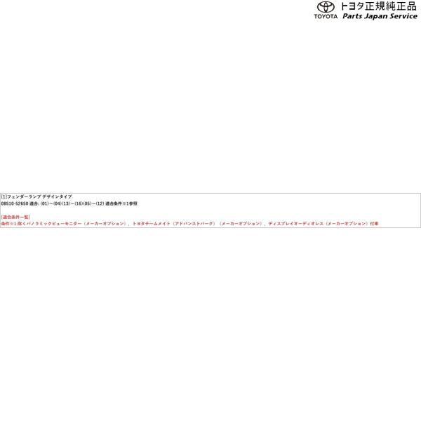10系ヤリスクロス フェンダーランプ(デザインタイプ)(設定3) トヨタ MXPB10 MXPB15 MXPJ10 MXPJ15 10yariscross TOYOTA