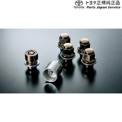 10系ヤリスクロス キー付ホイールナットセット(ブラック) トヨタ MXPB10 MXPB15 MXPJ10 MXPJ15 10yariscross TOYOTA