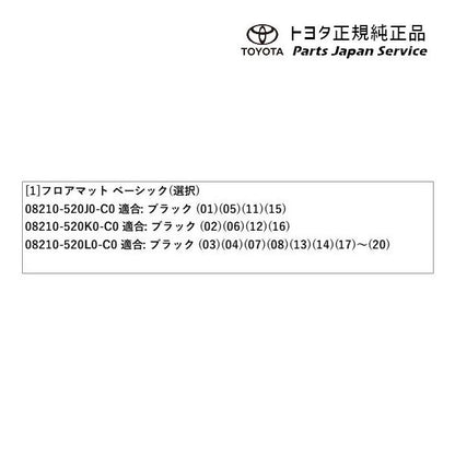 【大型便】10系ヤリスクロス フロアマット(ベーシック) トヨタ MXPB10 MXPB15 MXPJ10 MXPJ15 10YARISCROSS TOYOTA
