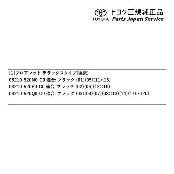 【大型便】10系ヤリスクロス フロアマット(デラックスタイプ) トヨタ MXPB10 MXPB15 MXPJ10 MXPJ15 10YARISCROSS TOYOTA