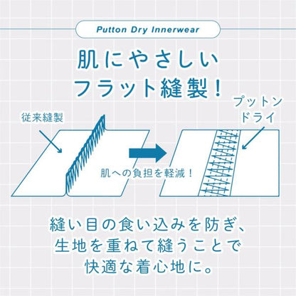 インナープットンドライ ブラタンクトップ Mサイズ カップ付き