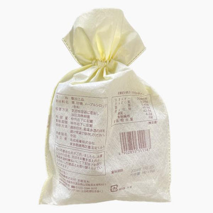 【小型便】メープルマロン 巾着袋入りタイプ 8粒入 個包装 栗 くり ギフト プレゼント 秋 お菓子 甘栗 焼き栗 むき栗 栗スイーツ おやつ メイプル 手土産 差し入れ