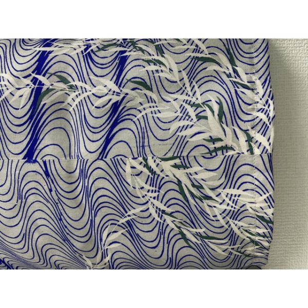 アロハシャツ　柳と波 Lサイズ メンズ