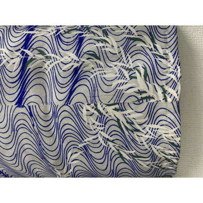 アロハシャツ　柳と波 Lサイズ メンズ