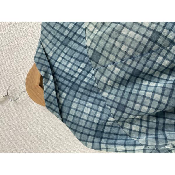 アロハシャツ　格子柄 Lサイズ メンズ