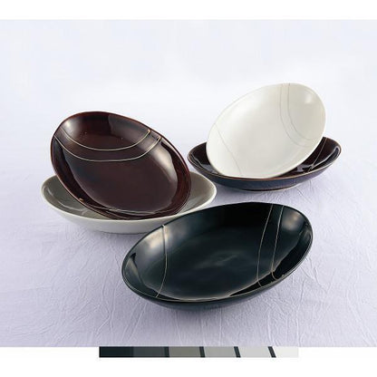 オーバルカレー皿５枚セット