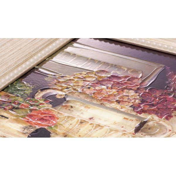 デコアート額　キャサリン作「マーチフラワー」