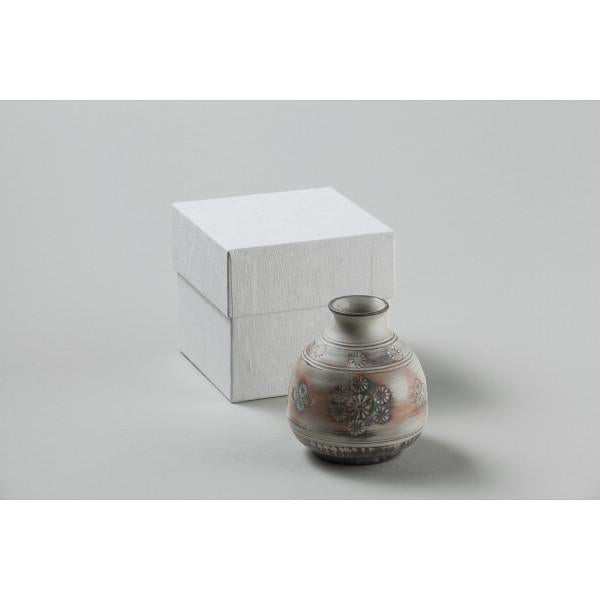 清水焼　印華　ミニ花生