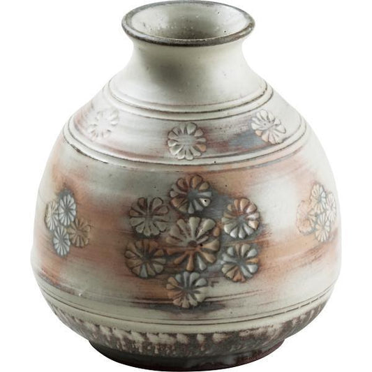 清水焼　印華　ミニ花生