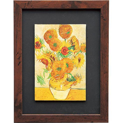 デコアート額「ゴッホ　ひまわり」