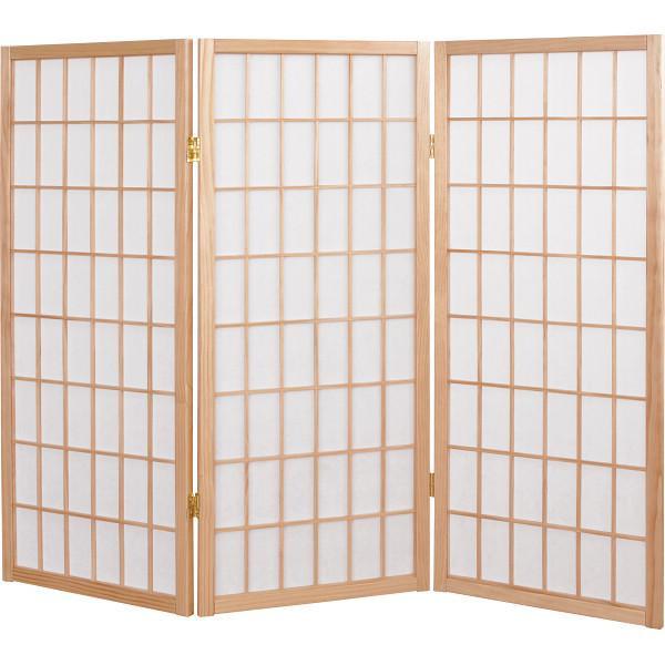 障子３連スクリーン ナチュラル