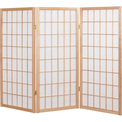 障子３連スクリーン ナチュラル