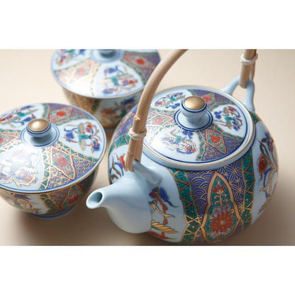 波佐見焼　古伊万里様式　鳳凰　番茶器揃