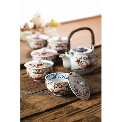 波佐見焼　光玉窯　古伊万里写し絵番茶器揃