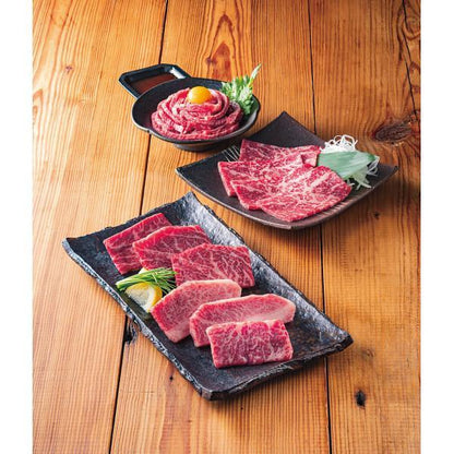 凍眠市場　山形牛焼肉・山形牛ユッケ・牛刺しセット
