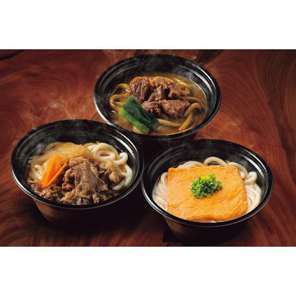 レンジで簡単　３種の個食讃岐うどんの詰合せ