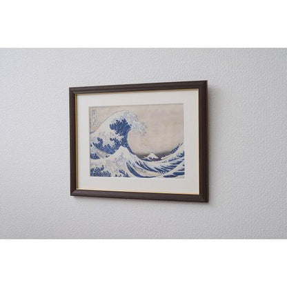 浮世絵額　葛飾北斎「神奈川沖浪裏」