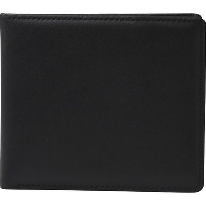 良品工房　日本製牛革財布＆小銭入れセット ブラック