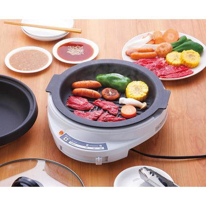 アレグレ　着脱式グリルパン（２３ｃｍ）焼肉プレート付