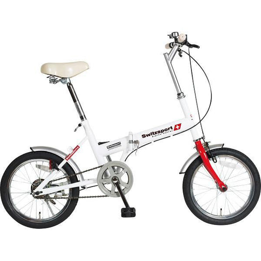 スウィツスポート　１６型折り畳み自転車（ライト付）