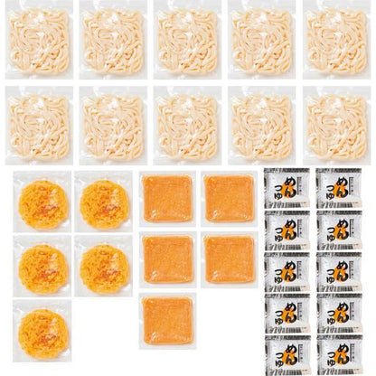 讃岐うどんきつね・天ぷら（１０食セット）