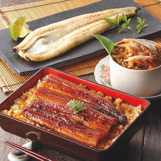 国産　うなぎ蒲焼（長焼）＆おこわセット