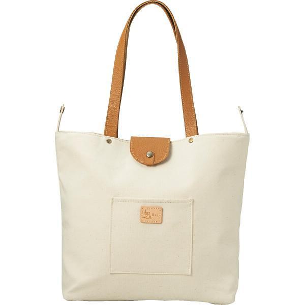 ＨａＬ　倉敷産帆布×姫路レザー　Ａライントート キナリ