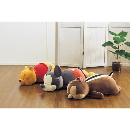 モチハグ抱きまくらＬ チップ  ぬいぐるみ クッション 枕 ディズニー プレゼント 誕生日 記念日 睡眠 熟睡 安眠 グッズ 安らぎ 癒し 抱き枕 可愛い
