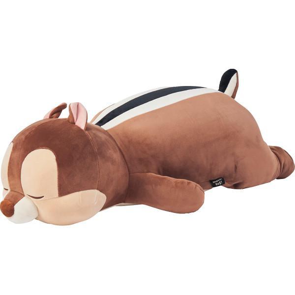 モチハグ抱きまくらＬ チップ  ぬいぐるみ クッション 枕 ディズニー プレゼント 誕生日 記念日 睡眠 熟睡 安眠 グッズ 安らぎ 癒し 抱き枕 可愛い