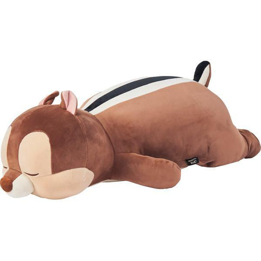 モチハグ抱きまくらＬ チップ  ぬいぐるみ クッション 枕 ディズニー プレゼント 誕生日 記念日 睡眠 熟睡 安眠 グッズ 安らぎ 癒し 抱き枕 可愛い