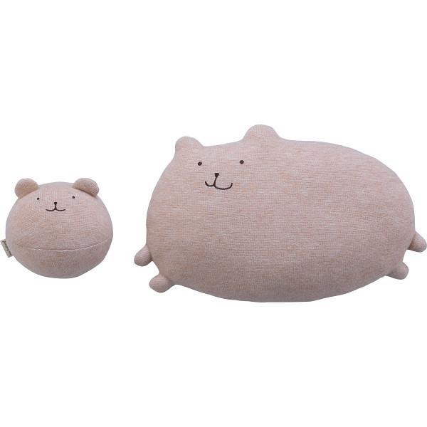オーガニック　枕×ボールセット くま
