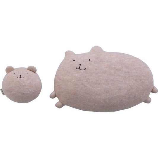 オーガニック　枕×ボールセット くま