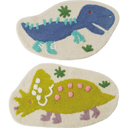 イッソ・エッコ　きょうりゅう　ティラノサウルス＆トリケラトプスマット