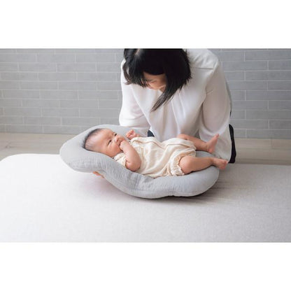 抱っこして眠ったあと置いても起きにくい布団 グレー 赤ちゃん ベビー 背中スイッチ 対策 防止 夜泣き 寝ない トッポンチーノ 抱っこ クッション