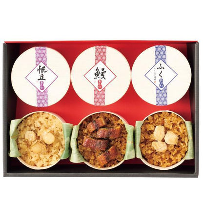 招福　三種のおこわ食べ比べ（６食）