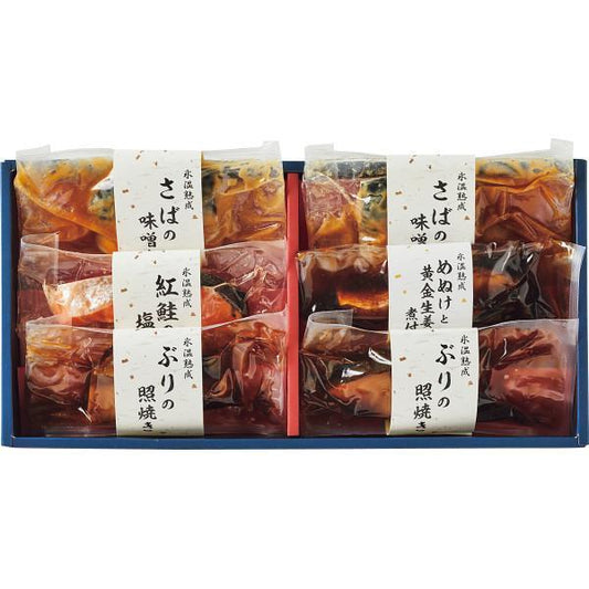 氷温熟成　煮魚・焼魚ギフトセット（６切）