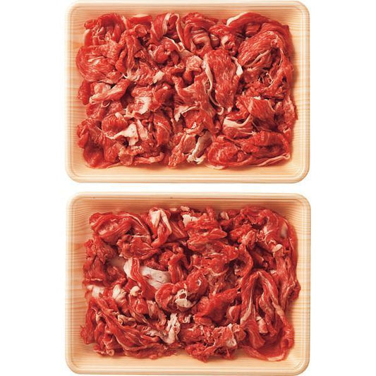 九州産黒毛和牛　肩又はバラ　切り落とし（１ｋｇ）