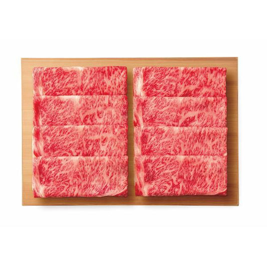 モリタ屋　Ａ５国産黒毛和牛　ロース　すき焼き用（５５０ｇ）