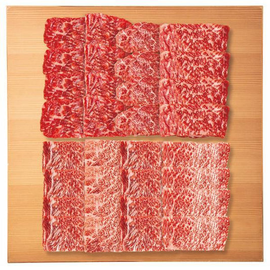 鹿児島黒牛　肩ロース・モモ　焼肉用（計９６０ｇ）