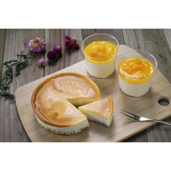 北海道 ベイクドチーズケーキとマンゴープリン 乳蔵 美味しい グルメ 手土産 差し入れ お土産 人気 ギフト おいしい プレゼント 有名 景品 賞品