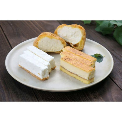 北海道 ミルクシューと２つのケーキ 乳蔵 美味しい グルメ 手土産 差し入れ お土産 人気 ギフト おいしい プレゼント 有名 景品 賞品