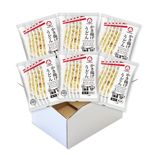 太鼓亭 冷凍かき揚げうどん ６食入り