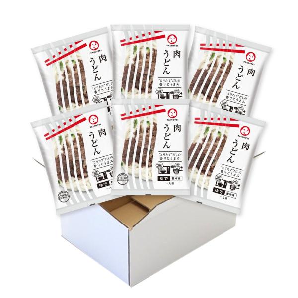 太鼓亭 冷凍肉うどん ６食入り